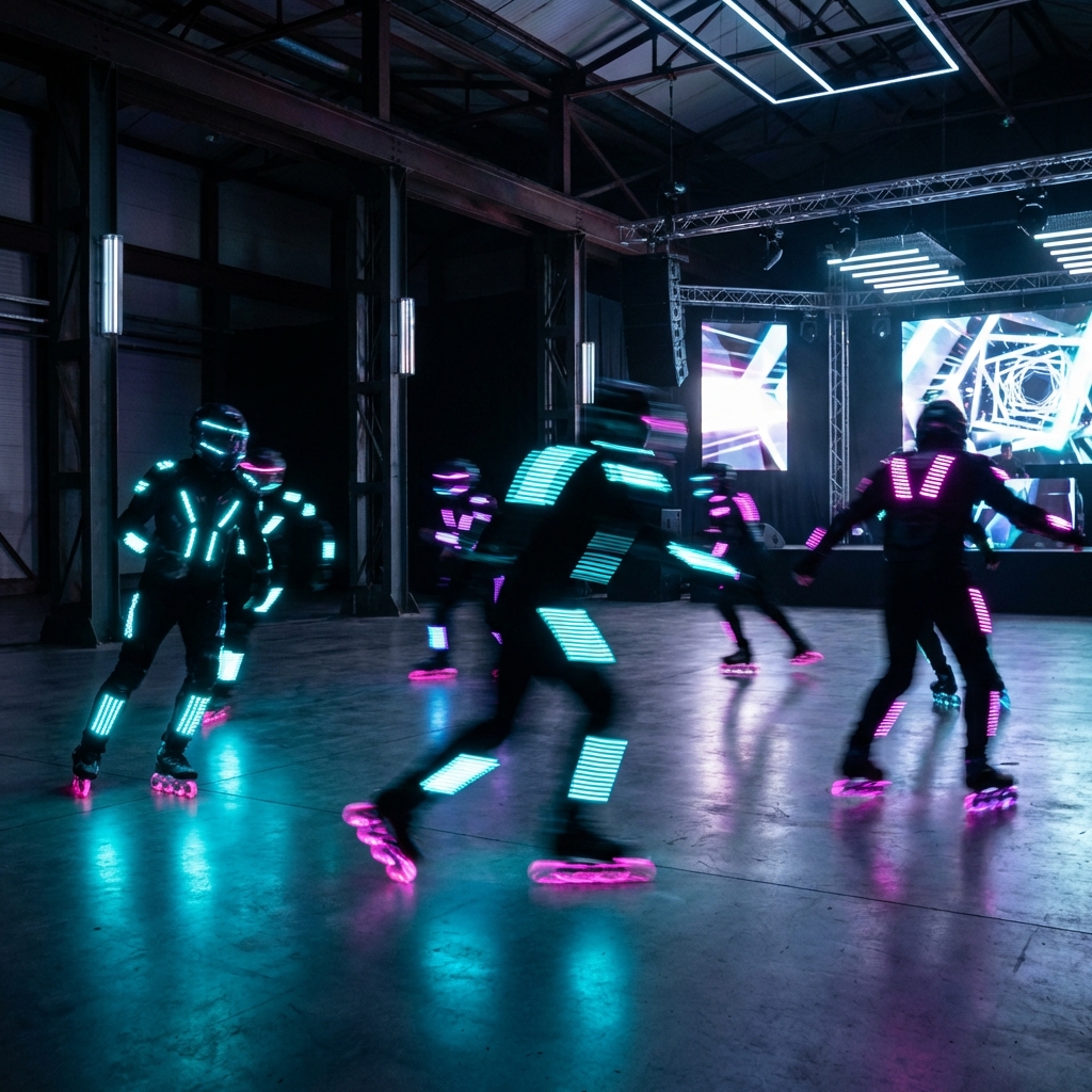 LED Skaters view 1